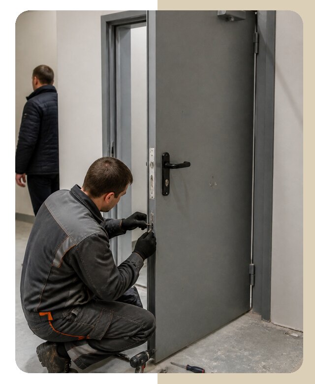 Ремонт противопожарной двери в Раменском по цене 6590 р. | ДвериЛегко-Рмн