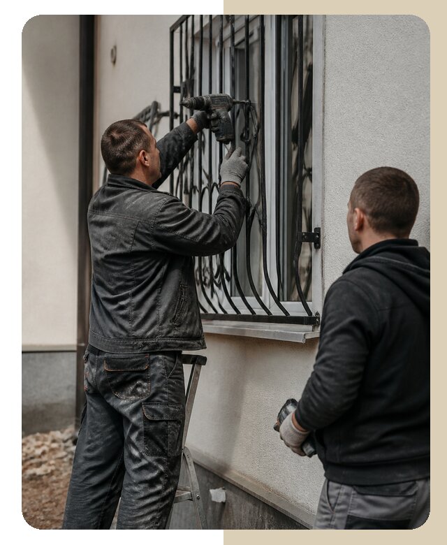 Установка наружных решеток в Раменском от 4968 р. | ДвериЛегко-Рмн